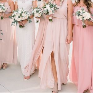 Show me your mu mu bridesmaids dress.